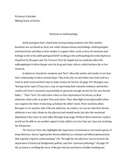 Anthropology papers