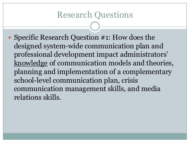 Dissertation defense questions