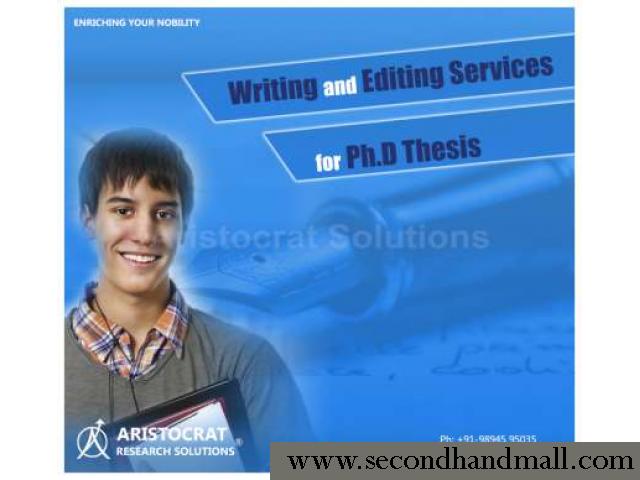 Manuscript editing services